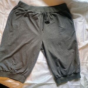 Gray Casual Shorts
